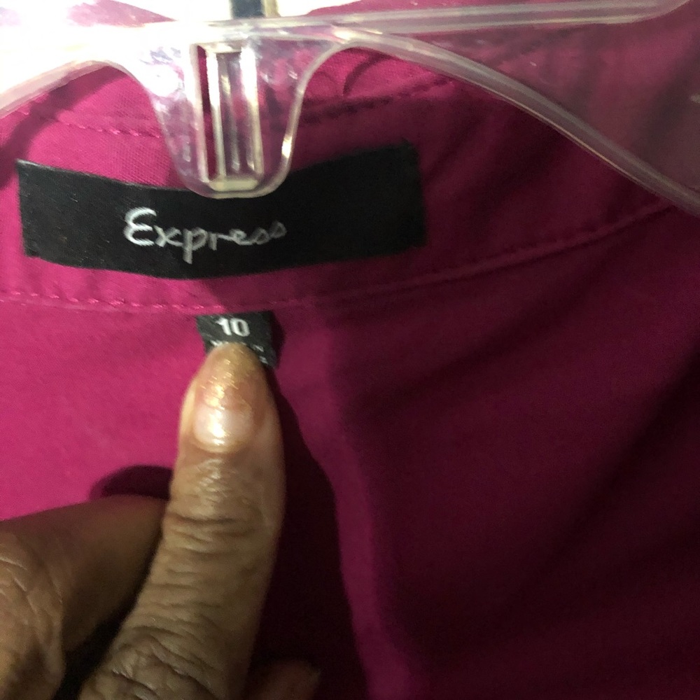 EXPRESS BUTTON DOWN DRESS - Picture 5 of 5